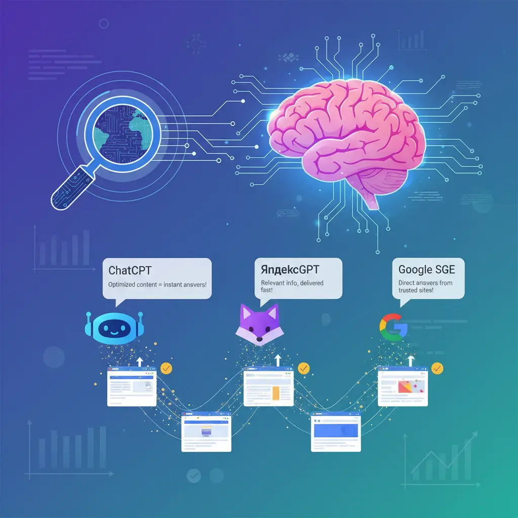 Полное руководство по AEO-продвижению сайта для нейросетей