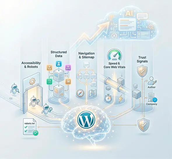 GEO продвижение WordPress сайта