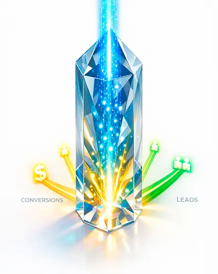 Воронка продаж для AI-трафика — пять шагов от нейросети до заявки