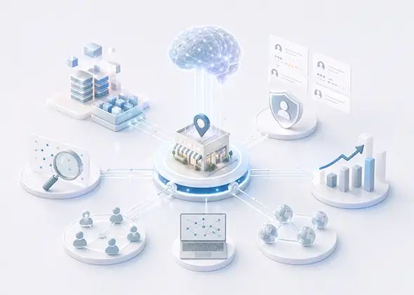 Комплексная стратегия GEO от агентства ФОНИЯ для вывода локального бизнеса в топ рекомендаций нейросетей ChatGPT и Perplexity